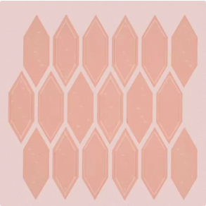 First Lady Pink Picket - ceramic tile